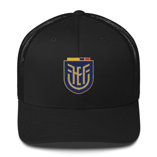 Ecuador FEF Soccer Trucker Hat