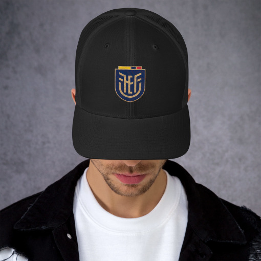 Ecuador FEF Soccer Trucker Hat - Image 3