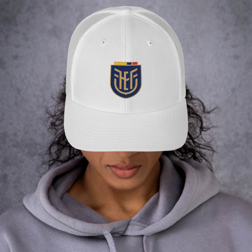 Ecuador FEF Soccer Trucker Hat - Image 4
