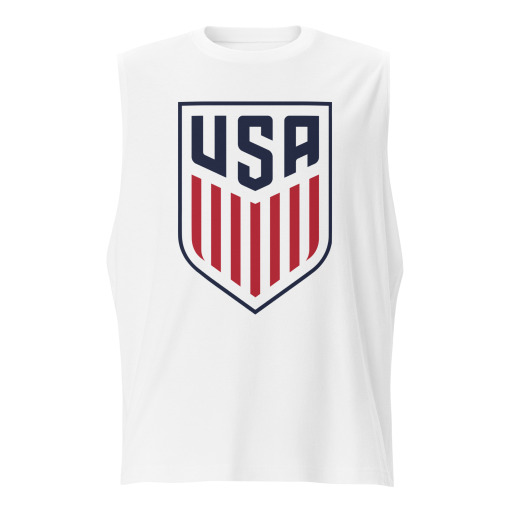 USA USMNT Soccer Men's Muscle Shirt - Image 4