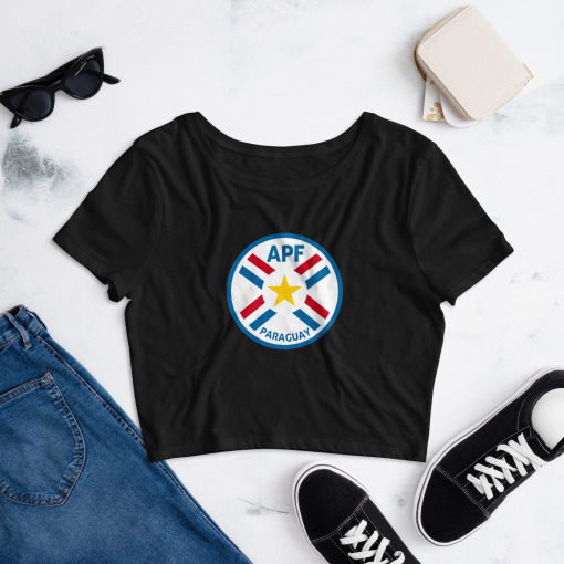 Paraguay APF Soccer Women’s Crop Tee